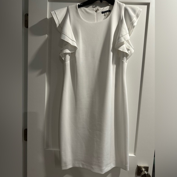 Tommy Hilfiger white midi dress size 12 - Picture 1 of 2
